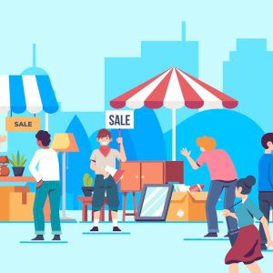 Stall holder ticket