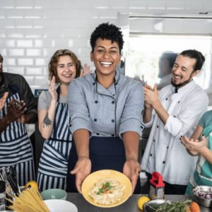 Community cooking class